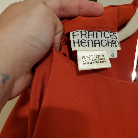 Frances Henaghan Vintage Free Flowing Short Sleeve - Picture 5 of 6